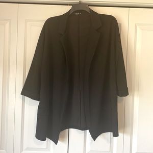 Shein Curve black blazer, 3X.